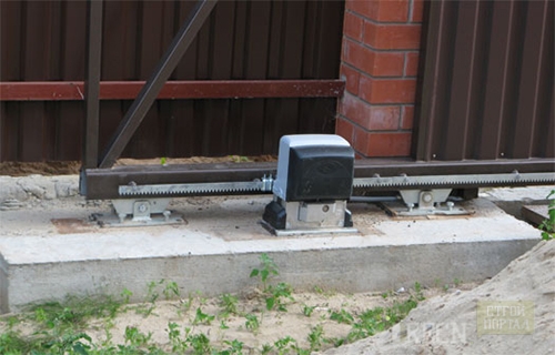 фундамент откатные