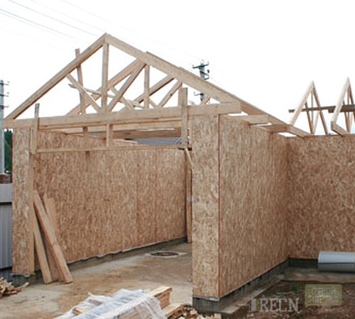 Строим деревянный гараж своими руками