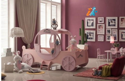 kids-Bedroom-Set-Carriage-Royal-Princess-Bed-Ikolyaski-Kids-Mobiliário (2)